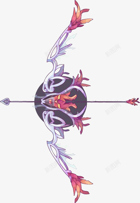弓箭游戏贴图png免抠素材_新图网 https://ixintu.com 弓 弓免扣元素 弓箭 武器 武器库 游戏 游戏武器 游戏素材