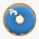 ps蓝色环形图标png_新图网 https://ixintu.com ps 图标 环形 蓝色