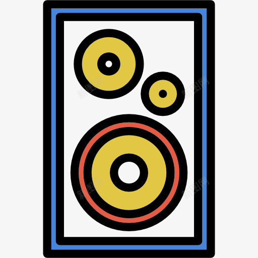 扬声器图标png_新图网 https://ixintu.com 低音 低音炮 喇叭 声 扬声器 技术 音乐 音响 音箱