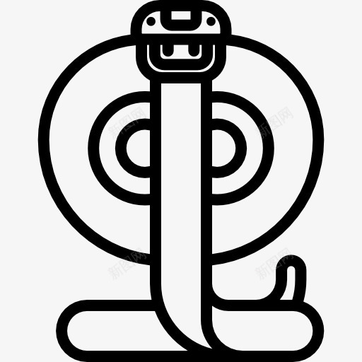 眼镜蛇图标png_新图网 https://ixintu.com 动物 危险 毒药 眼镜蛇毒液 蛇