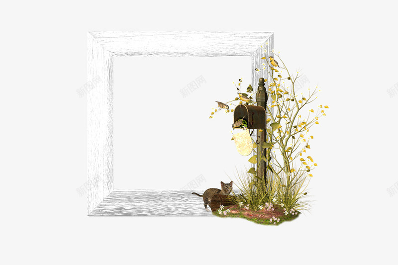 线描花卉花卉背景png免抠素材_新图网 https://ixintu.com 国画花卉边框素材 水彩花卉 水彩花卉边框 线描花卉边框 绿植花卉 花卉画