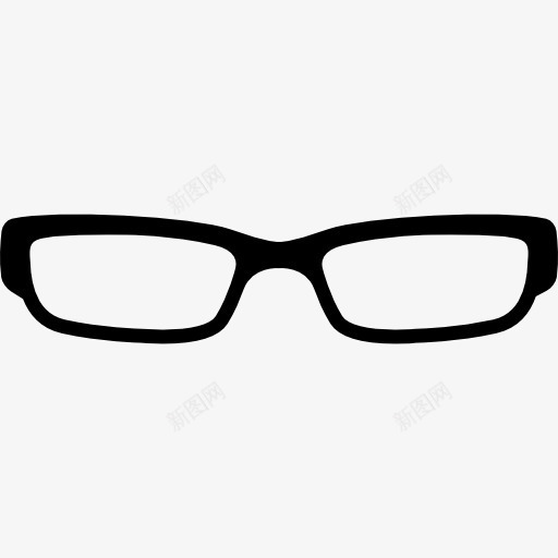 眼镜图标png_新图网 https://ixintu.com 工具和器具 放大镜 眼镜 老花镜