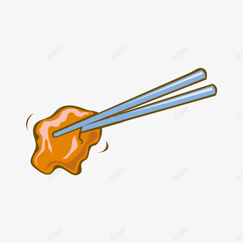 筷子和食物手绘简图png免抠素材_新图网 https://ixintu.com 卡通 吃饭 夹饭 手绘图 筷子 美食 食物 餐具