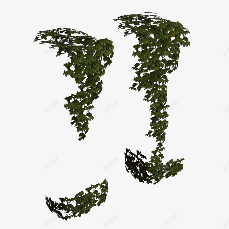 两个满墙绿色垂吊植物png免抠素材_新图网 https://ixintu.com 两个满墙绿色垂吊植物 垂吊植物 植物 满墙 满墙植物 绿色植物
