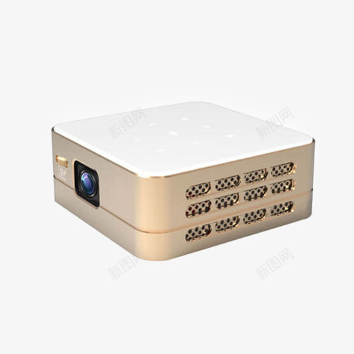 家用微型投影仪png免抠素材_新图网 https://ixintu.com 产品实物 办公投影 手机投影仪 投影仪 投影电视 机高清
