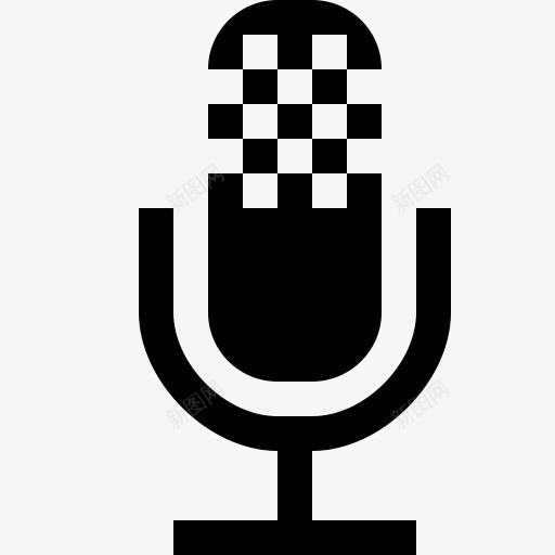 话筒记录freecns积云图标png_新图网 https://ixintu.com Microphone record 记录 话筒