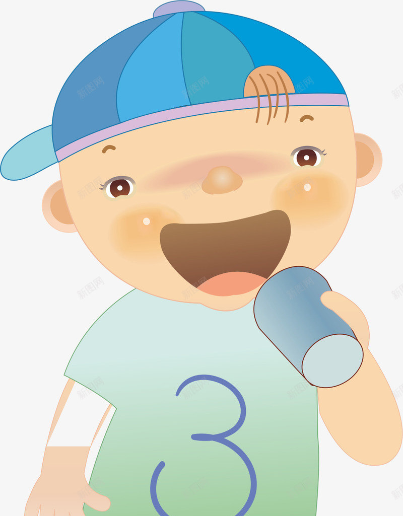打电话的人矢量图ai免抠素材_新图网 https://ixintu.com 传话筒 卡通人物 小孩 打电话的人 男孩 通电话 矢量图