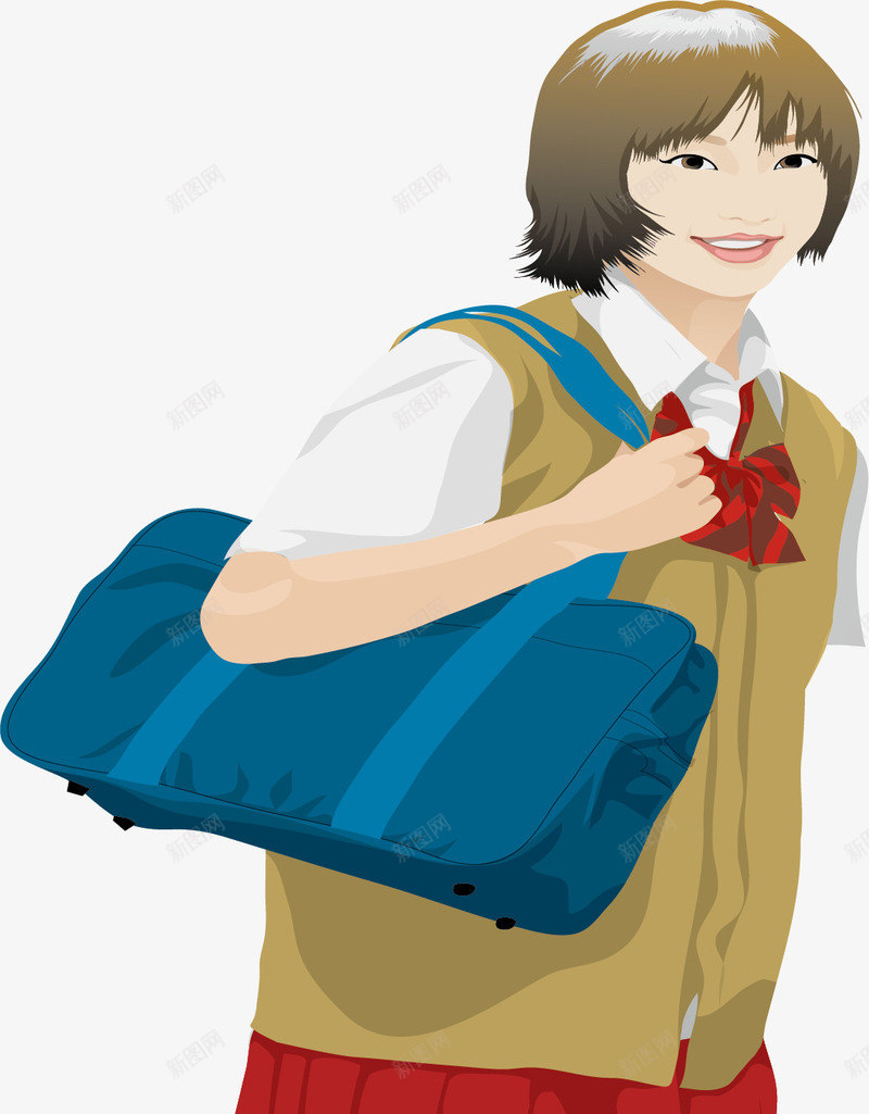老师元素矢量图ai免抠素材_新图网 https://ixintu.com png 乡村支教 元素 卡通 支教 矢量图 美女 老师