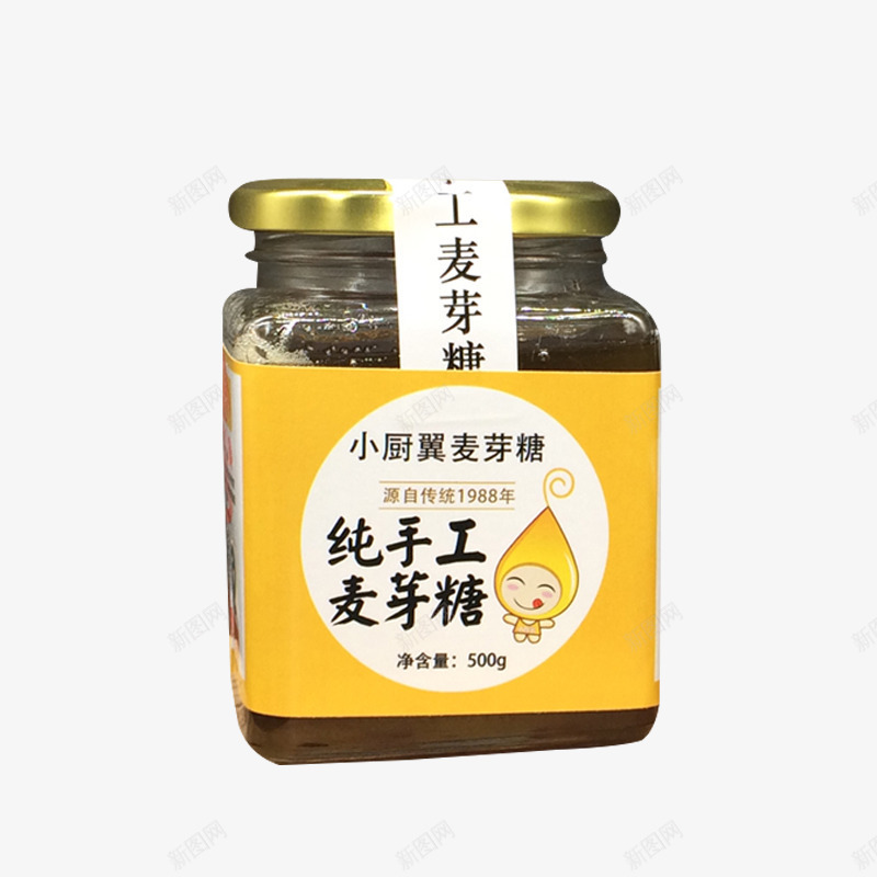 瓶装纯手工麦芽糖png免抠素材_新图网 https://ixintu.com 传统工艺 怀旧 甜味剂 麦芽糖