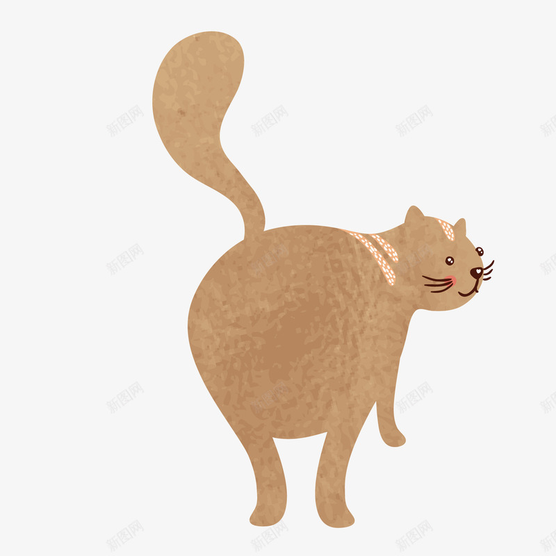可爱水彩猫咪矢量图eps免抠素材_新图网 https://ixintu.com 可爱 可爱插画 水彩 水彩插画 矢量可爱 矢量插画 矢量素材 素材 矢量图