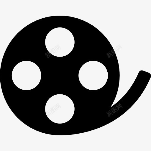 膜卷图标png_新图网 https://ixintu.com 电影 电影院 辊轮