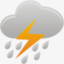 雷阵雨图标png_新图网 https://ixintu.com 天气 雷阵雨