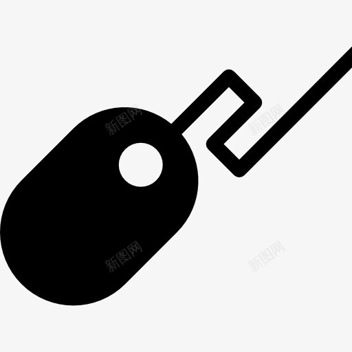 电脑鼠标折叠电缆图标png_新图网 https://ixintu.com 光标 技术 电线 电缆 计算 鼠标遥控器