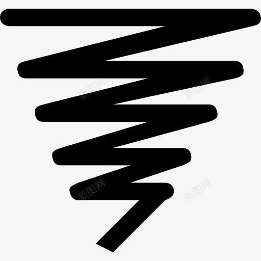 龙卷风图标png_新图网 https://ixintu.com 坏天气 大风 天气 气象 风