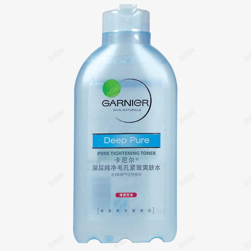 深层纯净毛孔爽肤水png免抠素材_新图网 https://ixintu.com 产品实物 化妆品 卡尼尔 爽肤水 美妆