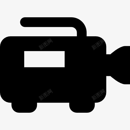 摄像机侧面图标png_新图网 https://ixintu.com 侧视图 工具 摄像机 电影 电影图标 相机