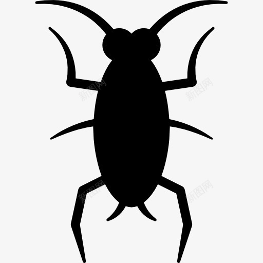 蟑螂图标png_新图网 https://ixintu.com 动物 小强 昆虫 臭虫 虫 蟑螂
