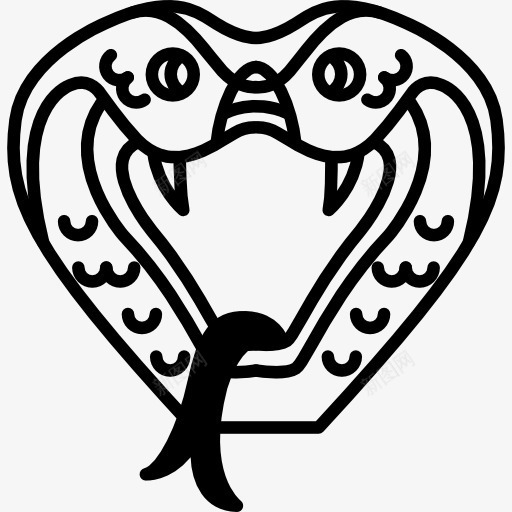 眼镜蛇图标png_新图网 https://ixintu.com 动物 危险的蛇 毒药 眼镜蛇毒液