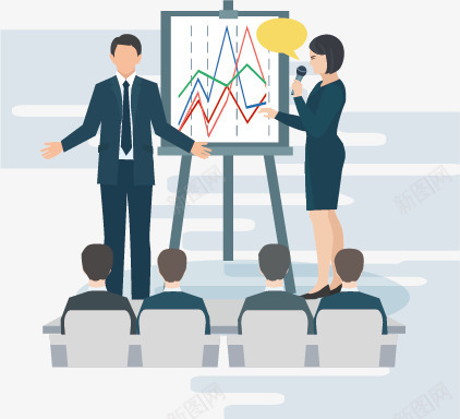 职场人物办公会议矢量图ai免抠素材_新图网 https://ixintu.com 人物 会议 办公 卡通 商务 开会 职场人物 矢量图