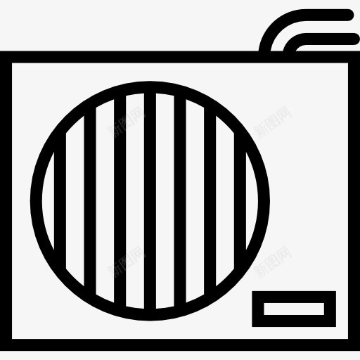 空调图标png_新图网 https://ixintu.com 技术 暖气 机器 清爽 空调