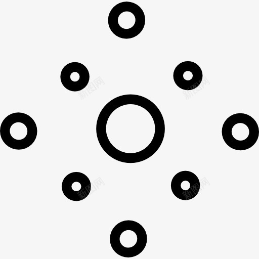 冰雹图标png_新图网 https://ixintu.com 云 冰雹 天气 阴天