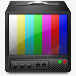 电视监控电视监视器图标png_新图网 https://ixintu.com 电视 监控