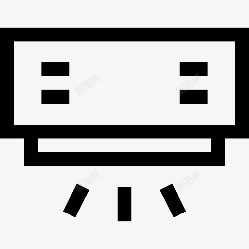 空调图标png_新图网 https://ixintu.com 供暖 工具和用具 技术 机器 清爽 空调