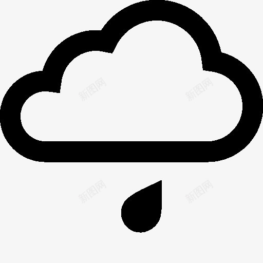 少雨天气图标png_新图网 https://ixintu.com little rain weather 天气 小 雨