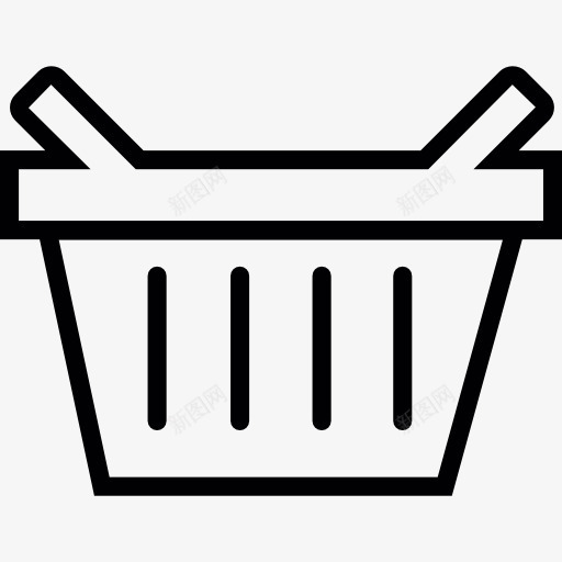 篮子图标png_新图网 https://ixintu.com 商务 在线商店 网上购物 购物 购物车