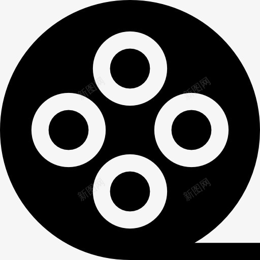 电影图标png_新图网 https://ixintu.com 技术 摄影 电影 电影胶片 视频播放器