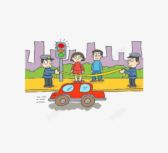 拉起警戒线的警察叔叔png免抠素材_新图网 https://ixintu.com 彩色 手绘 拉绳子的人 拉起 插图 装饰图案 警察叔叔 警戒线