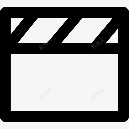 拍板图标png_新图网 https://ixintu.com 拍板 梆子 电影 电影院