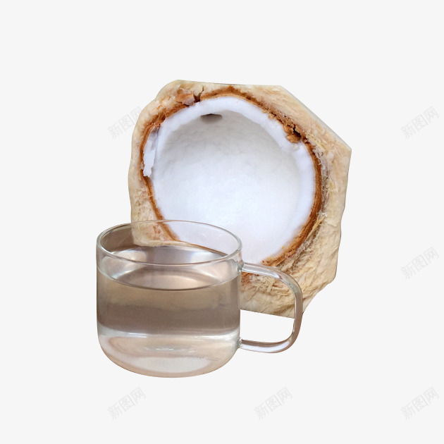 清爽青椰汁png免抠素材_新图网 https://ixintu.com 产品实物 椰子 椰汁 椰青 海南椰子 海南特产 进口泰国椰子 青椰子