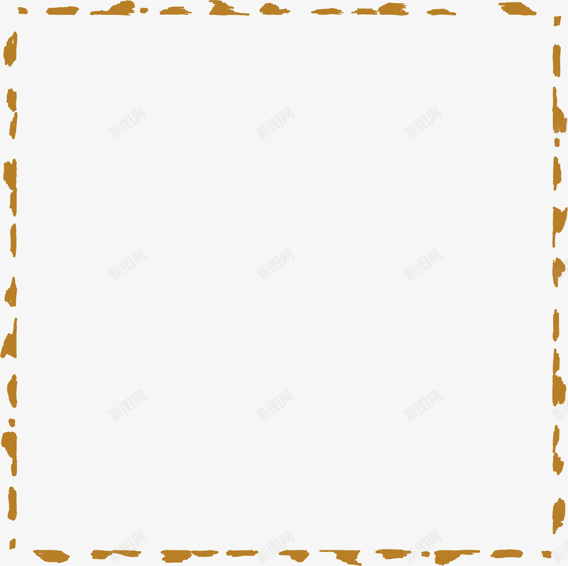 简约方形边框欧式png免抠素材_新图网 https://ixintu.com 方形 欧式 简约 边框