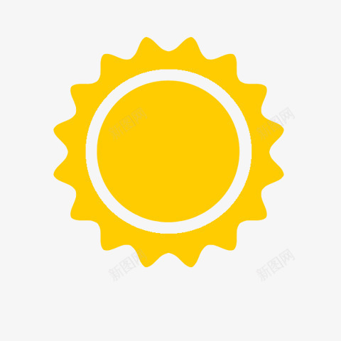 阳光明媚的AndroidWeathericons图标png_新图网 https://ixintu.com Sunny 阳光明媚的