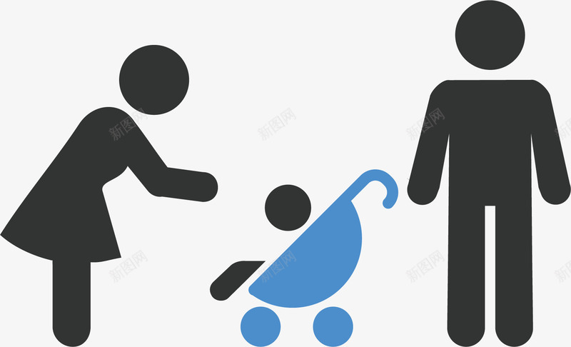 父母双亲png免抠素材_新图网 https://ixintu.com 一家人 幼儿 游玩 父母