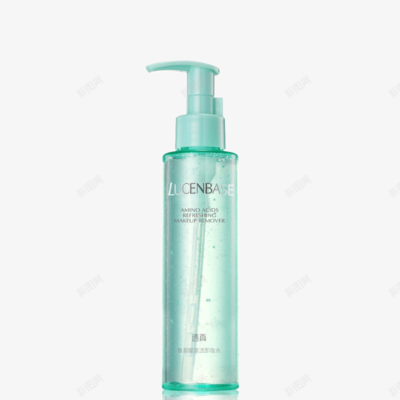 透真氨基酸清透卸妆水png免抠素材_新图网 https://ixintu.com 产品实物 化妆品 清透卸妆水 美妆 透真
