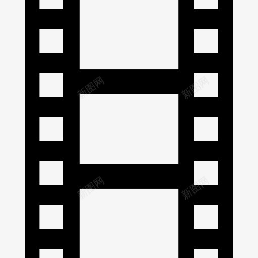电影胶片或视频图标png_新图网 https://ixintu.com 工具 带尖的图标 电影 界面 符号 视频