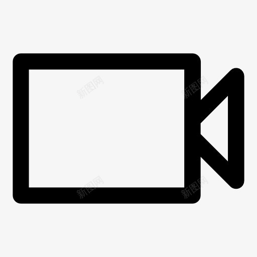 摄像机图标png_新图网 https://ixintu.com 工具 工具和用具 拍摄 摄像机 电影 相机 视频技术 轮廓