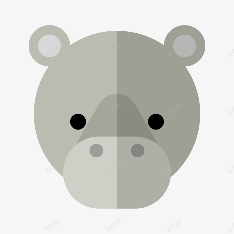 卡通动物头像图标png_新图网 https://ixintu.com 便利贴设计 动物 卡通动物头像 卡通动物脸 可爱卡通 可爱卡通笔记本 图标 插图 插画 绘画