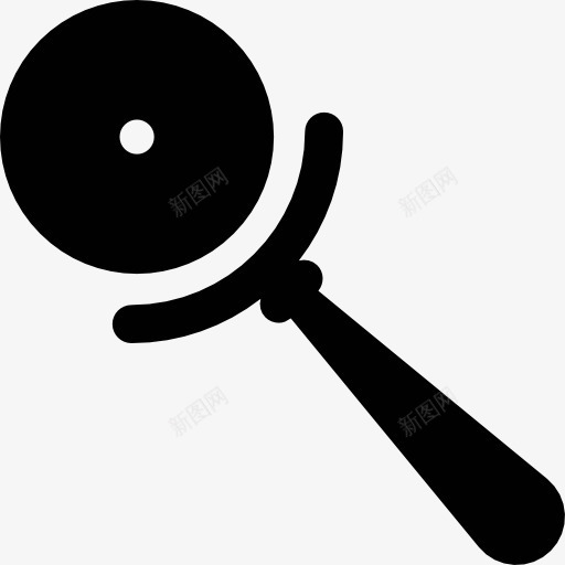 比萨刀图标png_新图网 https://ixintu.com 切割 厨房包 餐具 餐厅