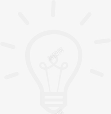 灰色的灯泡造型效果png免抠素材_新图网 https://ixintu.com 效果 灯泡 灰色 造型