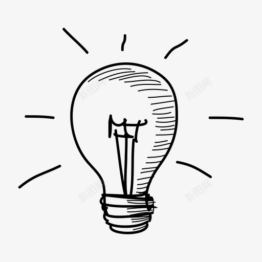 灰色的灯泡png免抠素材_新图网 https://ixintu.com png图形 png装饰 手绘 灯泡 灰色 装饰