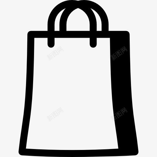 大购物袋图标png_新图网 https://ixintu.com 商务 网上商店 购物 购物商店 购物袋