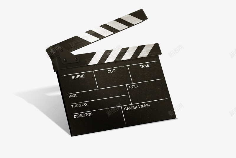 拍打板png免抠素材_新图网 https://ixintu.com 卡咋 影视 拍电影 拍电视