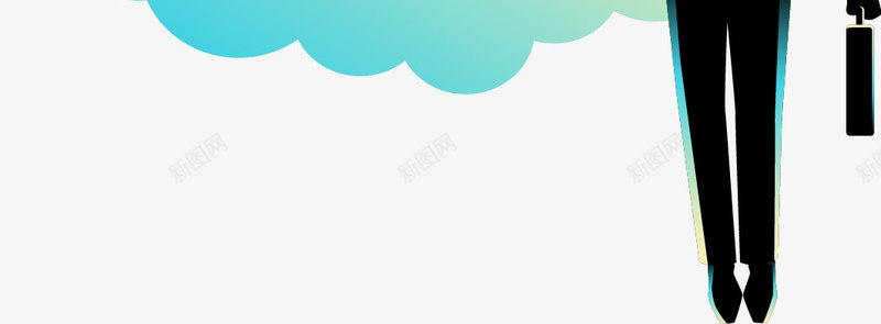 跟随创意png免抠素材_新图网 https://ixintu.com 创意 商务汇报素材 灯泡 灯泡降落伞 矢量素材