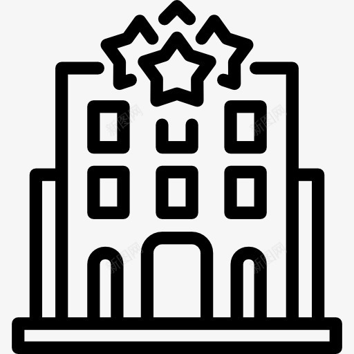 酒店图标png_新图网 https://ixintu.com windos 城市 市建筑 建设 明星