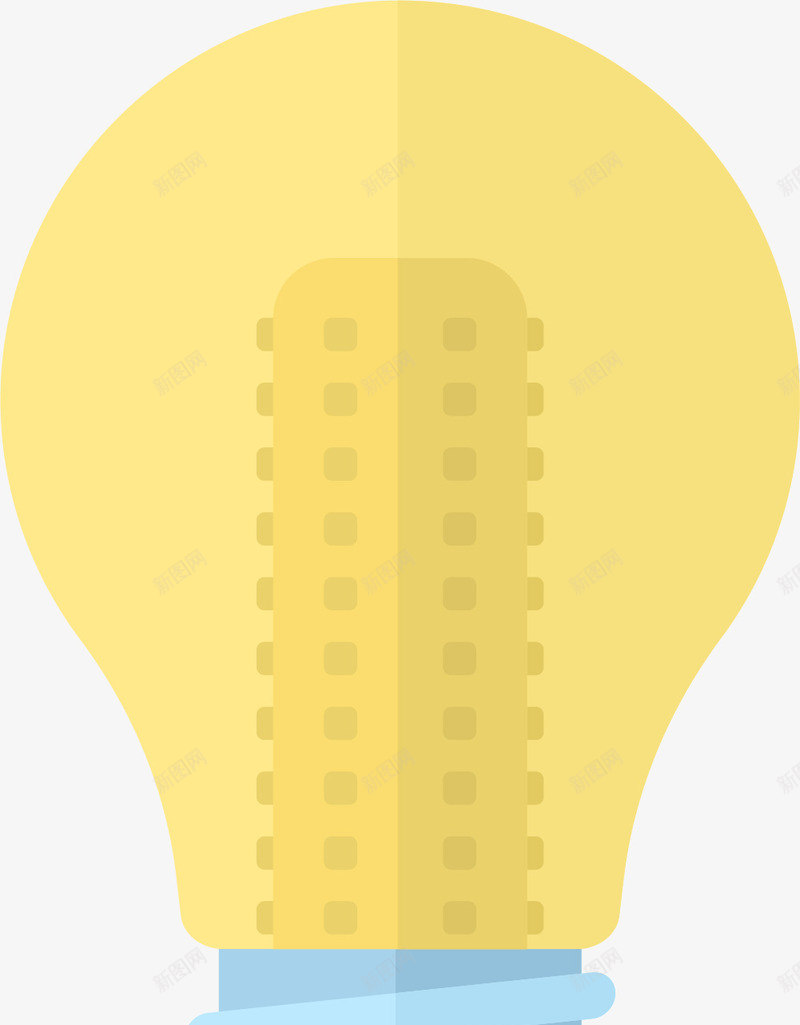 智能灯泡png免抠素材_新图网 https://ixintu.com 卡通电灯 智能 灯泡 灯泡手绘 灯泡简笔 灯简笔画 简笔