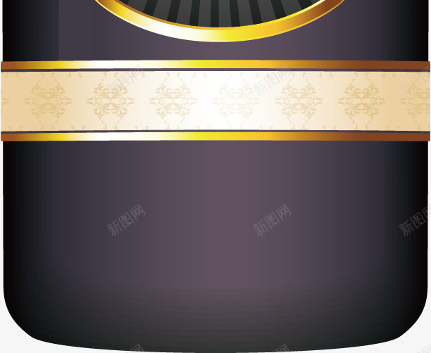 红酒瓶装饰png免抠素材_新图网 https://ixintu.com 红酒瓶 红酒瓶装饰设计 装饰设计矢量