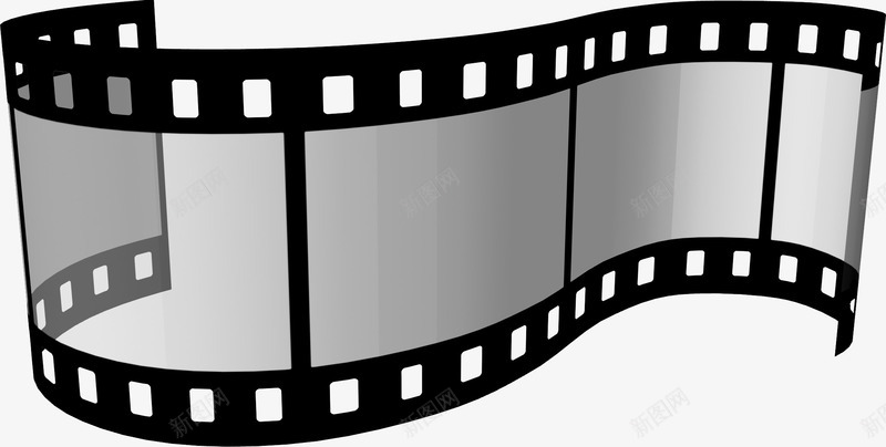 电影放映胶片png免抠素材_新图网 https://ixintu.com 底片 影视 放映室 电影 胶片